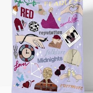 Taylor swift 30x40 blanket